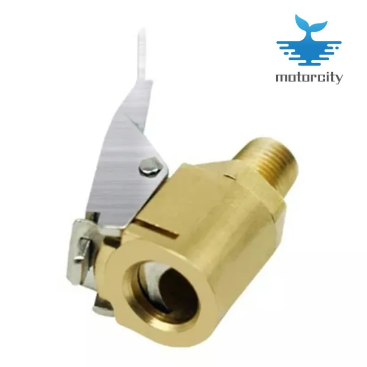 8mm Car Tire Air Chuck Inflator Pump Valve Clip Clamp Connector Adapter