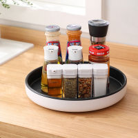 360° Rotating Storage Rack Multifunctional Seasoning Organizer Shelf Oilproof Non-slip Kitchen supplies Holder For Home