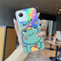 Volans สำหรับ Realme C11 C30 C53 C55 Narzo N53การ์ตูนเคสโทรศัพท์ลายการ์ตูนหมีแพนด้าเคสโทรศัพท์สลายเลเซอร์สายร