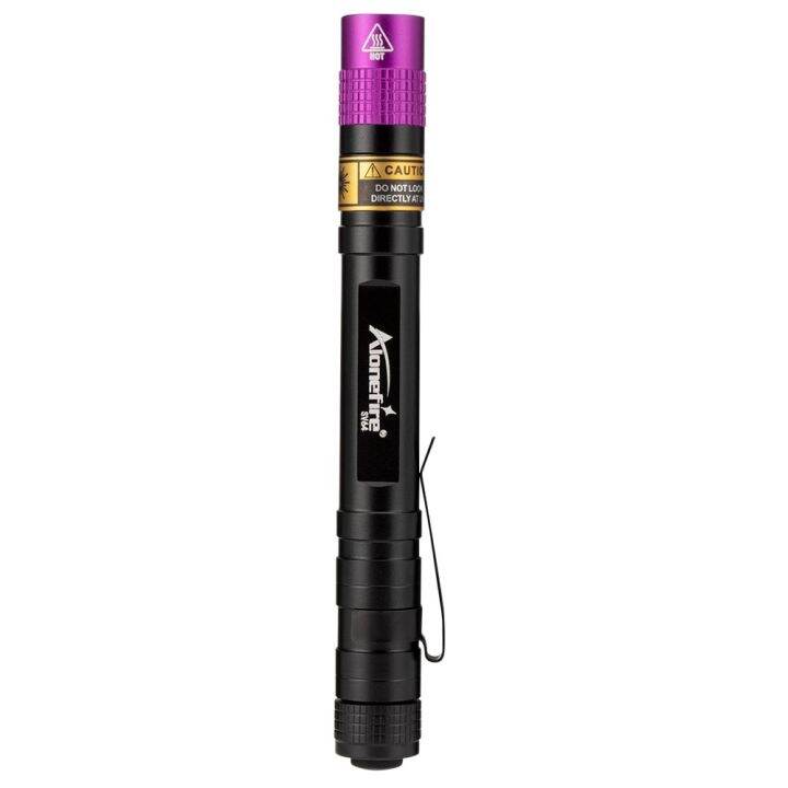 alonefire-sv64-uv-flashlight-black-light-aaa-battery-365nm-scorpion-money-dog-cat-pet-urine-stain-leakage-ore-detector-lamp-rechargeable-flashlights