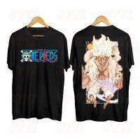 เสื้อยืด เสื้ออะนิเมะ One Piece, การออกแบบปุยการ์ตูนขนาดใหญ่พิเศษด้านบนฤดูร้อนผ้าฝ้ายเสื้อยืด เสื้อยืดลำลองฤดูร้อน ราคาถูก