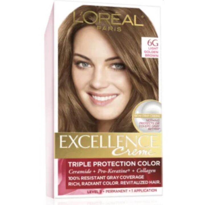 Loreal hair color 6G light ash brown Lazada PH