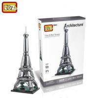 ตัวต่อมินิบล็อคแบบเลโก้นาโน LOZ Architecture mini Block เป็นชุดสิ่งก่อสร้างชื่อดัง Eiffel Tower มีตัวต่อ 321ชิ้น ต่อแล้วจะมีขนาด 23.5*8.4 ซม.คุณภาพดีเหมาะกับการสะสมหรือตั้งโชว์ช่วยเสริมสร้างจินตนาการสมาธิการสังเกตและการแก้ปัญหาให้เด็ก เหมาะกับ 6 ขวบขึ้นไป