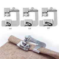 13-25mm Domestic Sewing Machine Foot Presser Rolled Hem Feet Selvage Crimping Presser for Brother Singer Sewing Accessories