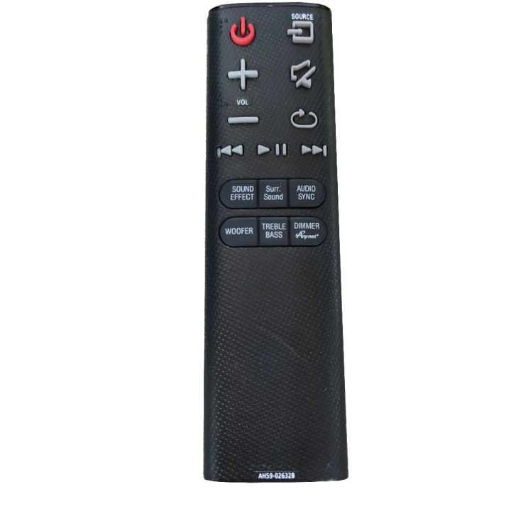 รีโมทคอนล-ah59-02632b-สำหรับ-samsung-2-1-channel-wireless-audio-soundbar-remote-control