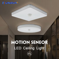 Dundun PIR LED Ceiling Lamp with Infrared Motion Sensor 220V110V Indoor Lighting Modern LED Lights for Living Room Decoration