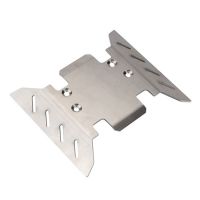 Metal Stainless Steel Chassis Armor Protector Skid Plate for Axial SCX6 1/6 RC Crawler Car Upgrade Parts