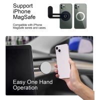 New Metal Expansion Phone Stand Laptop Screen Side Mount Magnetic Folding Phone Holder Desktop PC Ponitor Support Bracket