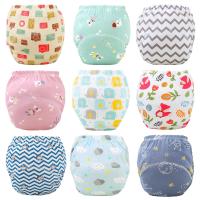 4Pcs/Lot Baby Cloth Diapers Reusable Training Pants Cotton Waterproof Washable Underwear For Children Toddler Kid Bebe Nappy Cloth Diapers