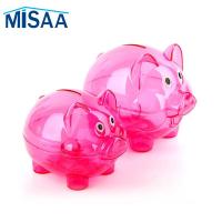 1Pcs Money Boxes Creative Cartoon Pig Cylinder Piggy Bank Cash Coins Box Household Saving Money Box Home Decoration Kid Gift New