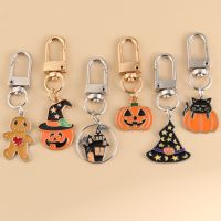 hot！【DT】¤♕  Keychain Pumpkin Mummy Witch Hat Pendant Men Earphone Cover Gifts Jewelry