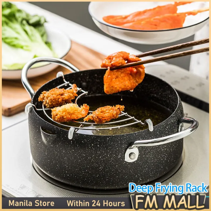 Oil Drain Rack Deep Frying Rack SemiCircular Stainless Steel Cooking