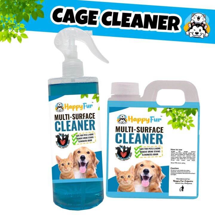 KENNEL CLEAN MultiPurpose Cleaner Happy Fur Concentrated Disinfectant Pet Dog Cat Cleaner