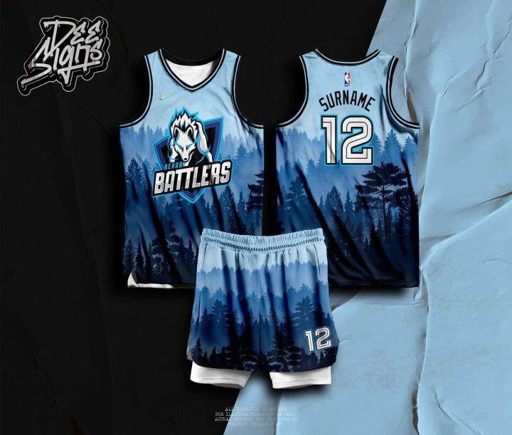 free customize of name and number only BASKETBALL BATTLERS 01JERSEY ...