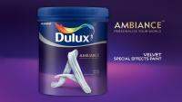 DULUX สีสร้างลาย ระดับพรีเมี่ยม ดูลักซ์ แอมเบียนซ์ เวลเว็ท (กำมะหยี่) Ambiance Velvet (1ชุด มี2กระป๋อง ทาได้ 3 ตร.ม./2เที่ยว)