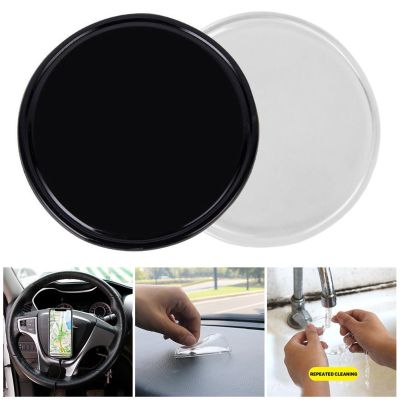 Suction Cup Holder Base Disk For Car Dashboard Windshield PU Silicone Adhesive Gule Pad Sucker Phone Holder Accessory