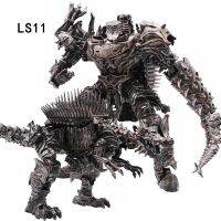 การเปลี่ยนแปลงหุ่นยนต์ AOYI LS11 LS-11โบราณ Behemoth Scorn โลหะผสมภาพยนตร์ฟิล์มไดโนเสาร์ผู้นำรูปการกระทำเด็กของเล่นคอลเลกชัน