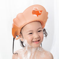 Cute Baby Shampoo Cap Cartoon Toddler Kids Wash Hair Shield Boys Girls Direct Visor Caps Bathing Shower Hat Baby Care