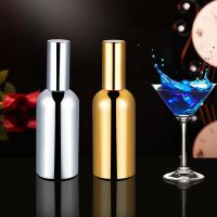 【LZ】◕☬  Ossos de Vidro Banhado a Prata e Ouro Spray Flame Garrafa Cocktail Spray Ferramentas Bar Pulverizador Cocktail Bartender 100ml 1Pc