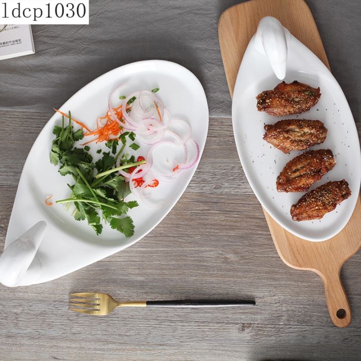 creative-white-duck-ceramic-plates-fruit-dishes-cake-plate-snack-candy-dish-salad-tray-porcelain-tableware-decoration-dinnerware