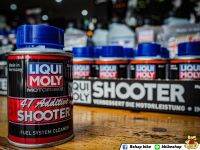 น้ำยาล้างหัวฉีด  LIQUI MOLY MOTORBIKE 4T SHOOTER ขนาด 80 มิลลิลิตร ใช้ได้ทั้งระบบคารืบูเรเตอร์ และ หัวฉีด สามารถใช้ได้ทุกครั้งหลังจากเติมน้ำมัน