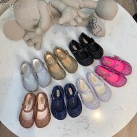 【Free Shipping】 2023Melissaˉchildrens fragrant soft bottom hollow birds nest baby jelly sandals