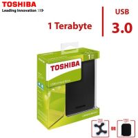 ต้นฉบับแท้โตชิบา1TB/2TB ความเร็วสูง USB 3.0ฮาร์ดดิสก์ไดรฟ์ภายนอกสำหรับแล็ปท็อปพีซี