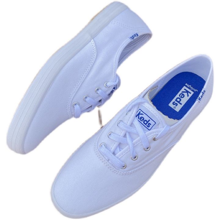 keds-รองเท้าผ้าใบลําลอง-พื้นนิ่ม-ระบายอากาศได้ดี-สีขาว-สําหรับสตรี-2021