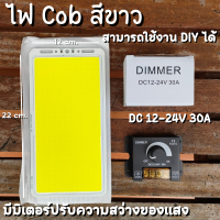 ไฟโซล่าเซลล์ แผงไฟ LED COB DIY 12V 70W (สีขาว) พร้อมมิเตอร์ปรับความสว่างของแสง สินค้าพร้อมส่ง รับประกันสอนค้า สินค้าในไทย