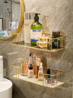 European-style Middle-aged Punch-free Toilet Rack Bathroom Bath Cosmetics Storage Washstand Wall Rack