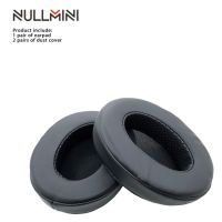 Nullmini แผ่นรองหูแบบหนาสำรองสำหรับหูฟังแบบสวมหูฟังที่ปิดหูกันหนาวหนังกำมะหยี่ Steelseries Arctis 7 9 9x Pro