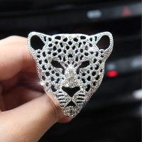 【cw】Car Air Vent Clip Charms Crystal Leopard Car Aromatpy Essential Oil Diffuser, ashion Car Decoration Charms Rhinestone 【hot】