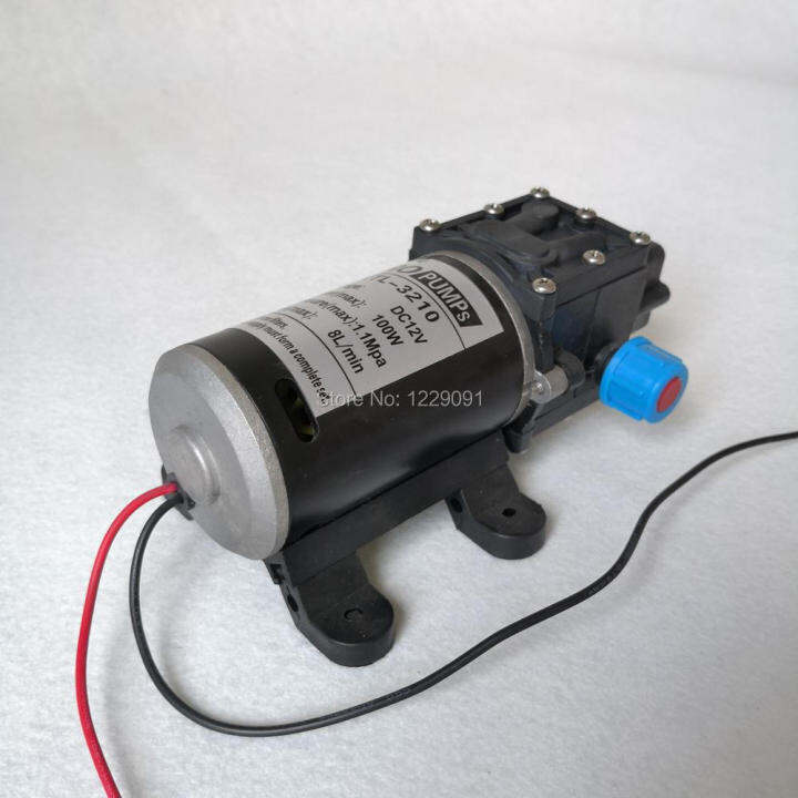 Self suction water pump 100W Diaphragm high pressure small 12 volt 24