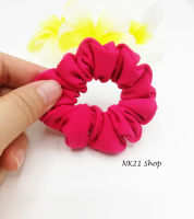 NK21 โดนัทรัดผม หนังยางรัดผม ไซส์มินิ Mini scrunchies ,Scrunchies,Scrunchies,Scrunchy,Hair accessories,Elastic hair tie