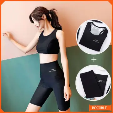 Sauna Pants Fitness Exercise Slimming Leggings Compression Sweat Shorts  Workout Waist Trainer Thermo Trimmer for Womens