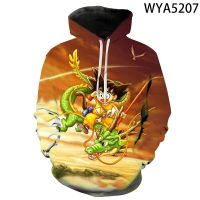 Fashion Cartoon Anime Dragon Hoodies 3D Print Men Women Children Sweatshirts Casual Boy Girl Kids DBZ Streetwear Pullover Tops