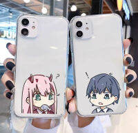 เคสโทรศัพท์เคสสำหรับ IPhone 14 13 12 11 Pro Max Couple Zero 02เคสใสลายอะนิเมะแบบนิ่มกันกระแทกกล้องป้องกัน