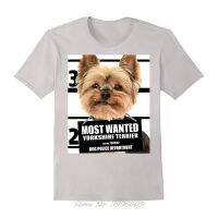 แฟชั่นผ้าฝ้าย Slim Fit Top ต้องการ Yorkshire Terrier เสื้อยืด-Yorkie Dog Tee ฤดูร้อนแขนสั้นผ้าฝ้าย Tshirt Streetwear เสื้อยืดคุณภาพสูง