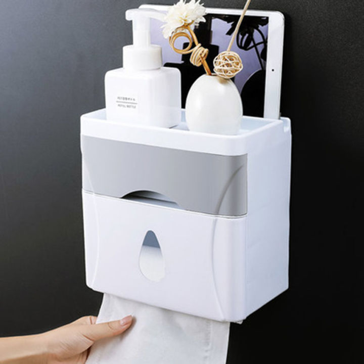 ledfre-bathroom-plastic-wall-hanging-waterproof-tissue-toilet-roll-paper-holder-dispenser-lf82004