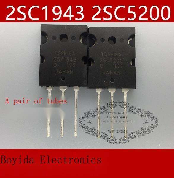 10ชิ้น2sa1943-2sc5200-a1943-c5200เครื่องขยายเสียงจับคู่หลอดแบรนด์ใหม่คู่