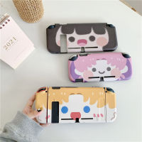 เคสซิลิโคนแบบนิ่มสำหรับผู้หญิง Nintendo Switch/Switch Lite เคสป้องกันแบบหยิกที่มีผมการดูดซับแรงกระแทกฝาครอบป้องกันและกันกระแทกแบบแยกออกได้