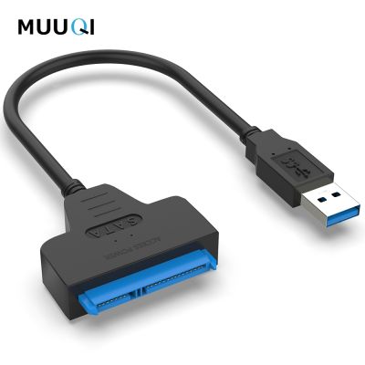 【CW】 SATA to USB 3.0 Adapter Hard Drive to USB Adapter Compatible 2.5 Inch SATA III HDD and SSD Hard Disk Driver