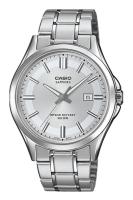 Casio Standard นาฬิกาข้อมือผู้ชาย สายสแตนเลส รุ่น MTS-100D,MTS-100D-7A,MTS-100D-7AV - สีเงิน