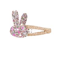 Kids Sequins Hair Clips Rabbit Cute BB Hair Pins Glitter Hair Accessories for Baby Girls