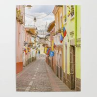 Hd Print Pictures Home Decoration Quito Ecuador Wall Art Modular La Ronda Street Poster Canvas Painting For Living Room No Frame