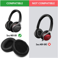 แผ่นรองหูฟังสำหรับ MDR-10RBT MDR-10RNC MDR-10R หูฟังหูฟังนุ่มโปรตีนหนังหน่วยความจำโฟมครอบปิดหูกันหนาว