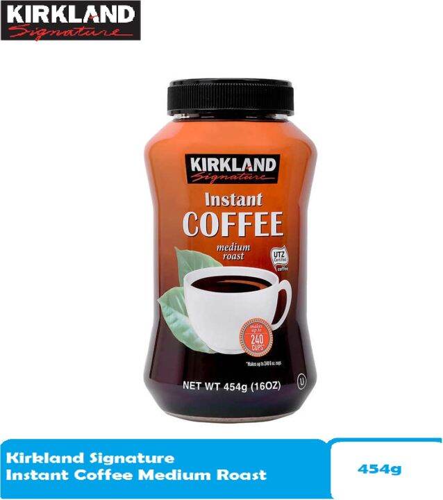 Kirkland Signature Instant Coffee, Medium Roast 454g Lazada PH