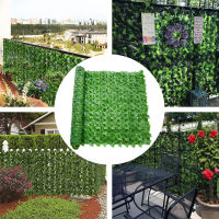 Backyard Hedges รั้วพลาสติก Faux Hedges รั้วผนังหน้าจอ Greenery เป็นมิตรกับสิ่งแวดล้อมมัลติฟังก์ชั่ระเบียงตกแต่ง