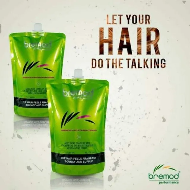 Bremod hair rebonding 2*1250ml Lazada PH