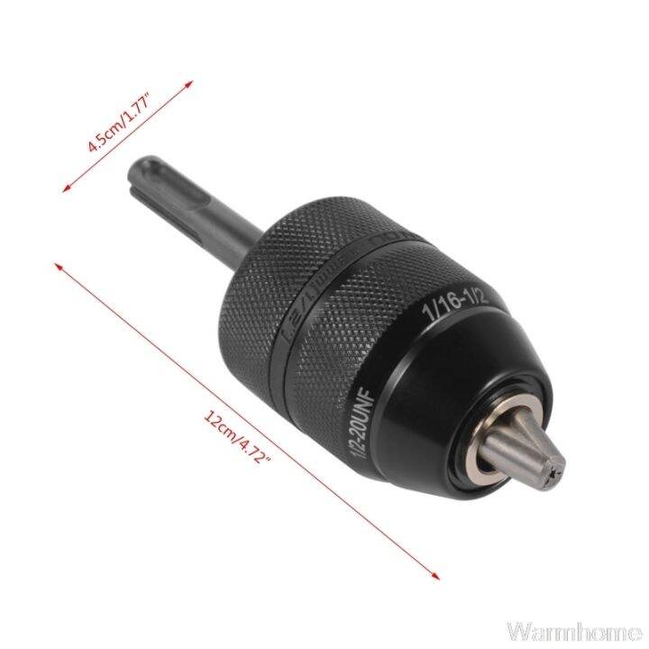 hh-ddpjdrill-chuck-adapter-2-13mm-1-2-20unf-mount-heavy-duty-professional-converter-tool-with-sds-plus-shank-adaptor-o09-20